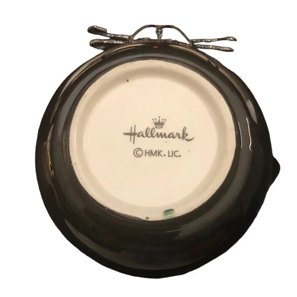 HALLMARK Stackable Halloween Set Votive Candle Holder Skeleton Black Cat Pumpkin - Picture 5 of 9